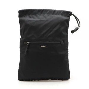 PRADA Black Leather Pouch